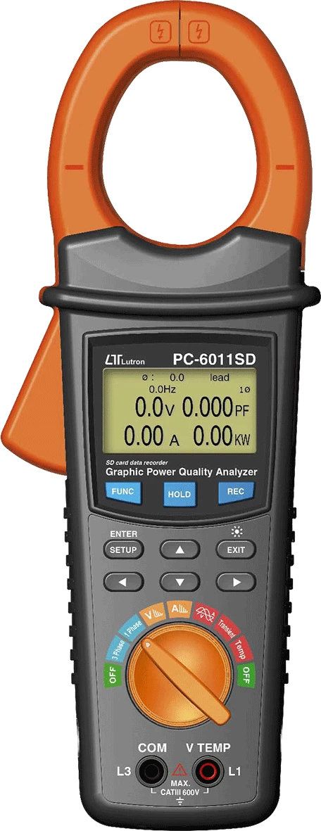 Lutron PC 6011SD Clamp power analyzer