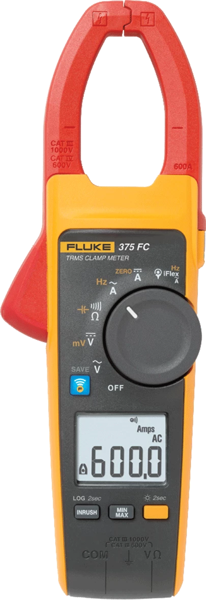 FLUKE 375 FC 600A TRMS WIRELESS AC/DC CLAMP METER