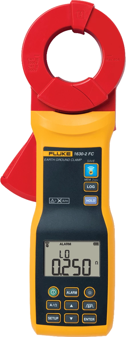 FLUKE 1630-2 FC EARTH GROUND LOOP AND  LEAKAGE CLAMP