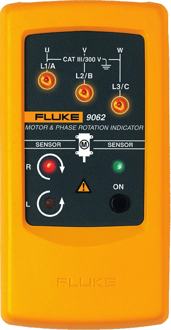 FLUKE 9062 MOTOR AND PHASE ROTATION INDICATOR