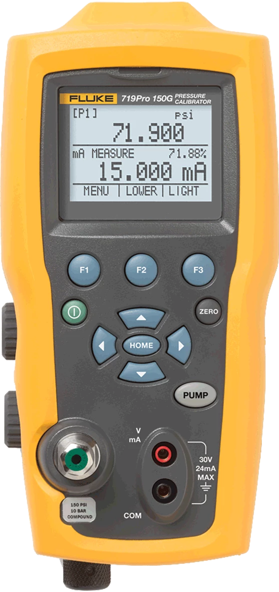 FLUKE 719Pro 30G ELECTRIC PRESSURE CALIBRATOR, 2 BAR