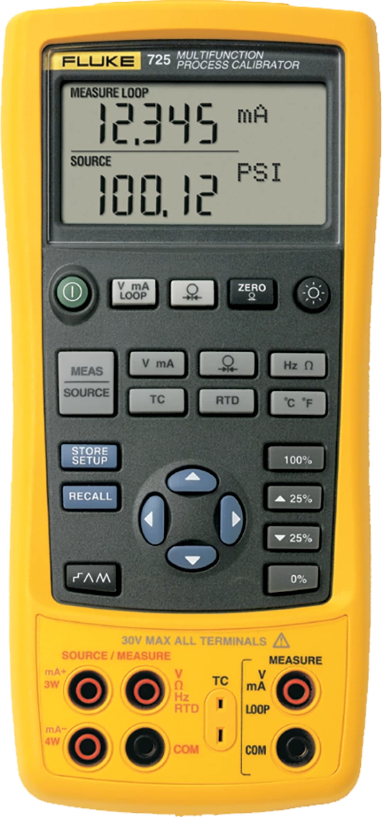 FLUKE 725 MULTIFUNCTION PROCESS CALIBRATOR