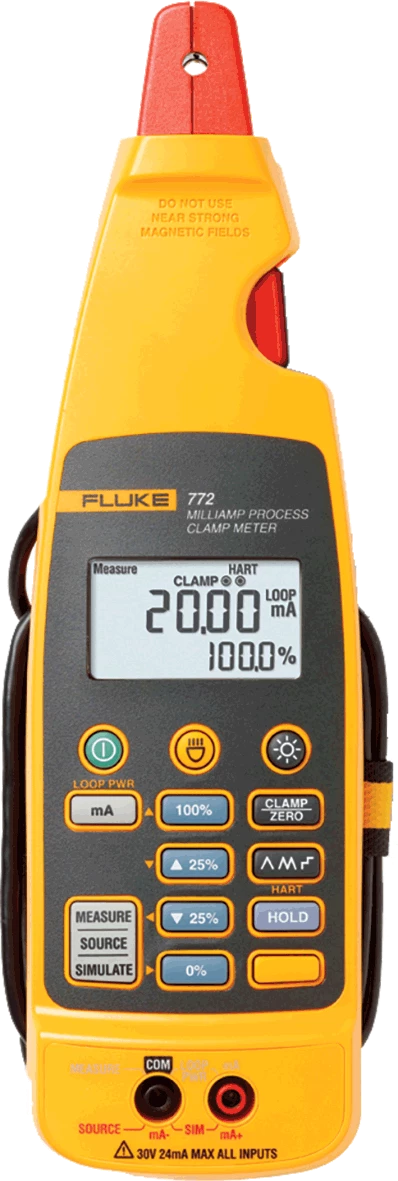 FLUKE 772 MILIAMP PROCESS CLAMP METER