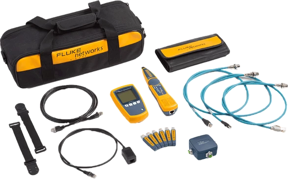 FLUKE NETWORKS MicroScanner2 PoE professional Industrial Ethernet kit