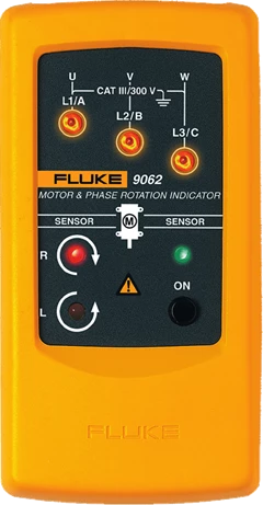 FLUKE 9062 MOTOR AND PHASE ROTATION INDICATOR