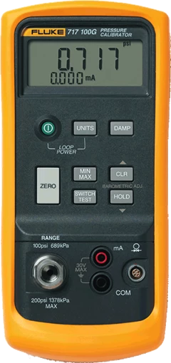 FLUKE 717 1G PRESSURE CALIBRATOR, 69 mBAR