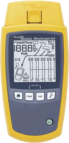 FLUKE NETWORKS MicroScanner2 PoE basic kit